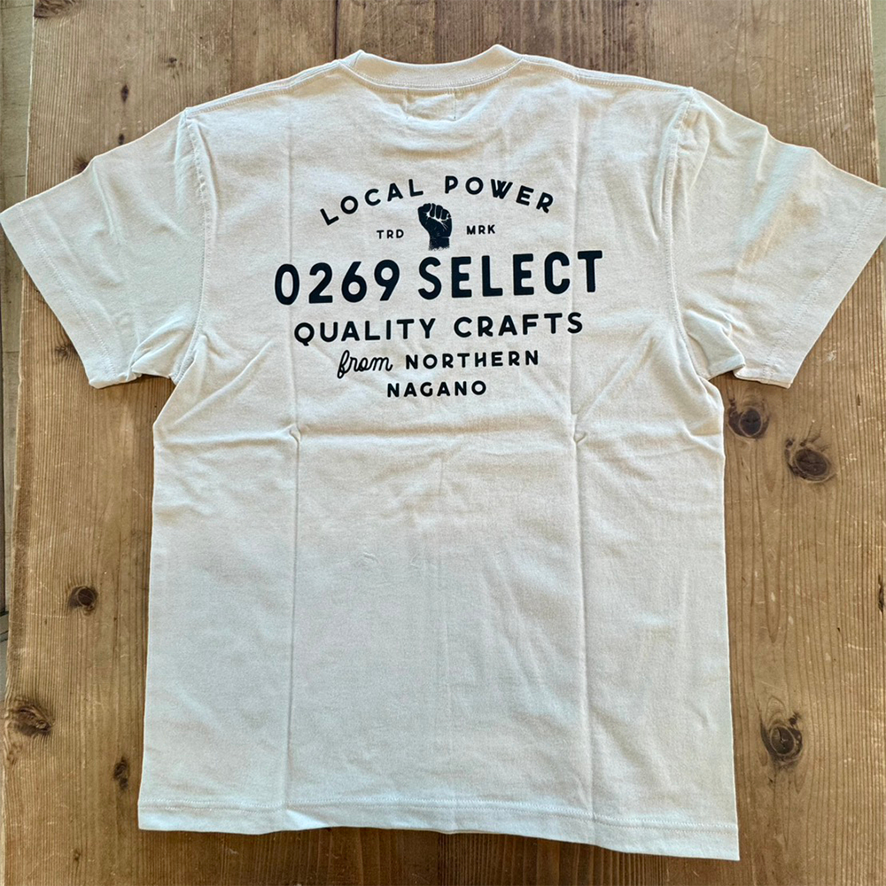 0269オリジナルTシャツ バックプリント